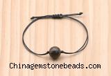 CGB9944 Fashion 12mm bronzite gemstone adjustable bracelet jewelry