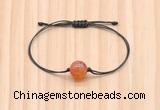 CGB9963 Fashion 12mm fire agate adjustable bracelet jewelry