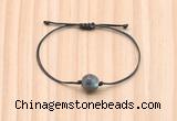 CGB9984 Fashion 12mm faceted labradorite adjustable bracelet jewelry