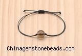 CGB9990 Fashion 12mm smoky quartz adjustable bracelet jewelry