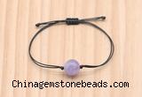 CGB9995 Fashion 12mm lavender amethyst adjustable bracelet jewelry
