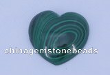 CGC35 5pcs 16*16mm heart natural malachite gemstone cabochons