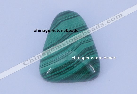 CGC40 20*25mm trapezoid natural malachite gemstone cabochons