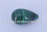 CGC45 13*22mm teardrop natural malachite gemstone cabochons