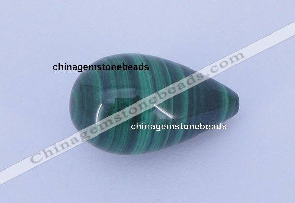 CGC45 13*22mm teardrop natural malachite gemstone cabochons