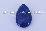 CGC46 14*22mm flat teardrop natural lapis lazuli gemstone cabochons