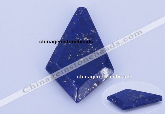 CGC53 21*31mm rhombus natural lapis lazuli gemstone cabochons