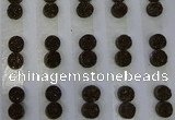 CGC82 8mm flat round druzy quartz cabochons wholesale