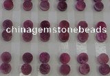 CGC97 10mm flat round druzy quartz cabochons wholesale