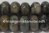 CGE110 15.5 inches 6*10mm rondelle glaucophane gemstone beads