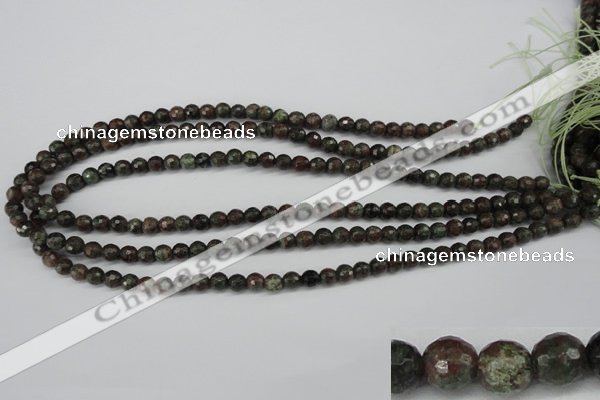 CGG01 15.5 inches 6mm faceted round ghost gemstone beads wholesale