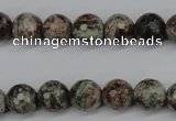 CGG02 15.5 inches 8mm faceted round ghost gemstone beads wholesale