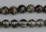 CGG03 15.5 inches 10mm faceted round ghost gemstone beads wholesale