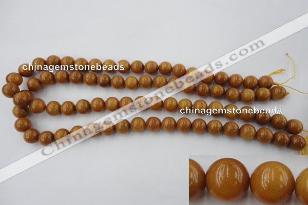 CGJ303 15.5 inches 10mm round goldstone jade beads wholesale