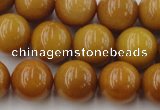 CGJ304 15.5 inches 12mm round goldstone jade beads wholesale