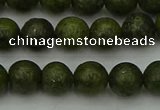 CGJ452 15.5 inches 8mm round green jasper beads wholesale