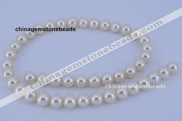 CGL31 2PCS 16 inches 25mm round dyed plastic pearl beads wholesale