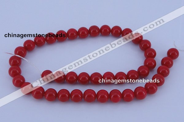 CGL850 10PCS 16 inches 8mm round heated glass pearl beads wholesale