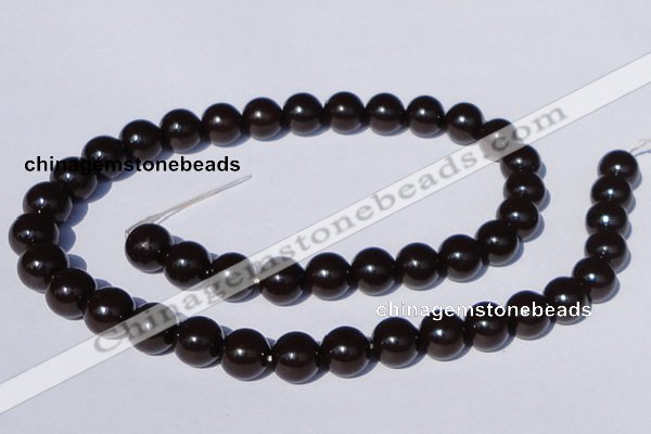 CGL897 10PCS 16 inches 6mm round heated glass pearl beads wholesale