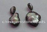 CGP1505 22*50mm - 33*60mm nuggets pearl pendants wholesale