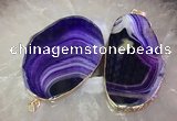 CGP2013 30*50mm - 50*80mm freeform agate slab pendants wholesale