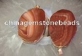 CGP2015 30*50mm - 50*80mm freeform agate slab pendants wholesale