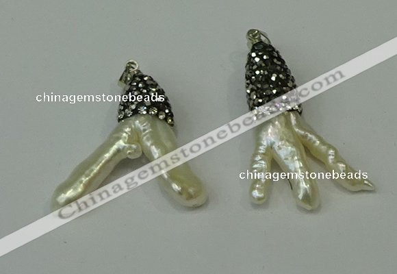 CGP315 20*30mm - 25*35mm pearl pendants wholesale