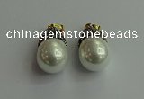 CGP320 15*25mm - 15*30mm teardrop pearl shell pendants wholesale