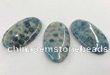 CGP3545 35*50mm oval chrysanthemum agate slab pendants