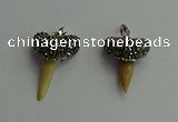 CGP399 20*25mm - 22*35mm shark teeth pendants wholesale