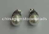 CGP455 15*25mm - 15*30mm teardrop pearl shell pendants wholesale