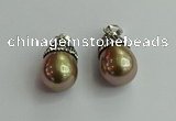 CGP461 15*25mm - 15*30mm teardrop pearl shell pendants wholesale