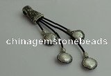 CGP529 16*18mm freeform pearl tassel pendants wholesale