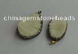 CGP704 30*45mm - 35*55mm freeform coral pendants wholesale