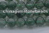 CGQ501 15.5 inches 6mm round imitation green phantom quartz beads