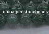 CGQ503 15.5 inches 10mm round imitation green phantom quartz beads