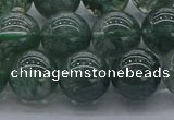 CGQ504 15.5 inches 12mm round imitation green phantom quartz beads