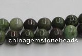 CGR02 16 inches 8mm round green rain forest stone beads wholesale