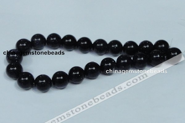 CGS103 15.5 inches 18mm round blue goldstone beads wholesale