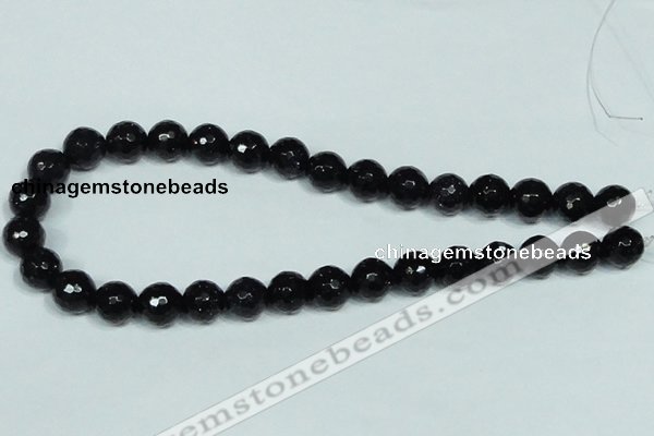 CGS108 15.5 inches 12mm faceted round blue goldstone beads wholesale