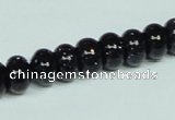 CGS113 15.5 inches 6*10mm rondelle blue goldstone beads wholesale