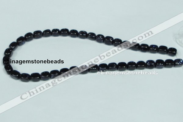 CGS115 15.5 inches 7*9mm cuboid blue goldstone beads wholesale