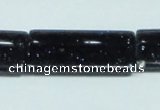 CGS132 15.5 inches 20*35mm rectangle blue goldstone beads wholesale