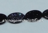 CGS135 15.5 inches 13*18mm oval blue goldstone beads wholesale