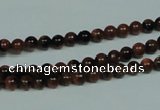 CGS200 15.5 inches 4mm round blue & brown goldstone beads wholesale