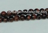 CGS201 15.5 inches 6mm round blue & brown goldstone beads wholesale