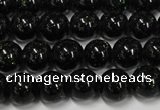 CGS400 15.5 inches 4mm round green goldstone beads wholesale