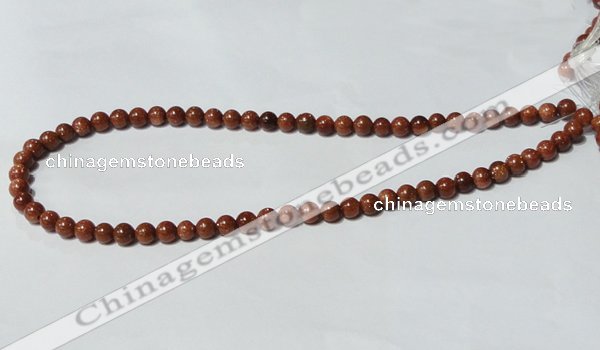 CGS87 15.5 inches 4mm round goldstone beads wholesale