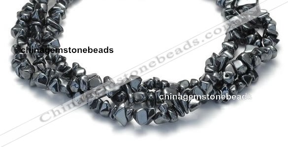 CHE09 34 inches hematite chips beads strand Wholesale