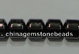 CHE118 15.5 inches 8*8mm tyre hematite beads wholesale